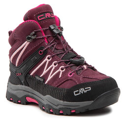 CMP Bakancs CMP Kids Rigel Mid Trekking Shoe Wp 3Q12944 Prugna/Peach 05HM