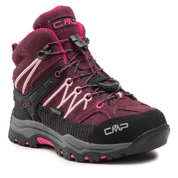 CMP Pārgājienu apavi CMP Kids Rigel Mid Trekking Shoe Wp 3Q12944 Prugna/Peach 05HM