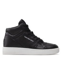 

Снікерcи Calvin Klein Jeans Basket Cups Laceup High Lth-Pu YM0YM00498 Black BDS, Чорний