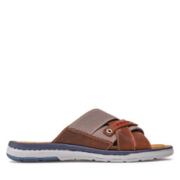 

Шльопанці Salamander Nilo 31-75303-37 Cognac/Beige, Коричневий