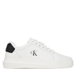 Calvin Klein Jeans Sneakers Calvin Klein Jeans Chunky Cupsole Ru Patch Lth YM0YM01296 Alb