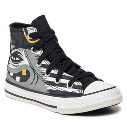 Converse Кецове Converse Ctas Hi 372729C White/Black/Gold