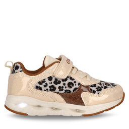 ZigZag Sneakersy ZigZag Certiny Kids Shoe W/lights Z222301 Beżowy