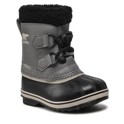 Sorel Sniego batai Sorel Childrens Yoot Pac Tp Wp NC1963 Quarry/Black