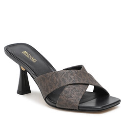 MICHAEL Michael Kors Чехли MICHAEL Michael Kors Clara Mule 40F3CLMS2B Brown