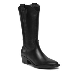 Tamaris Členková obuv Tamaris 1-25701-41 Black Leather 003