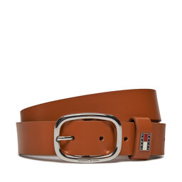 Tommy Jeans Damengürtel Tommy Jeans Tjw Oval 3.0 AW0AW15836 Braun