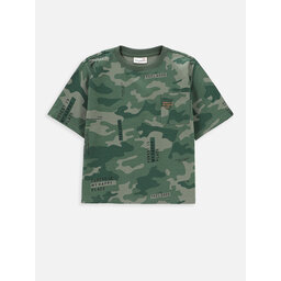 Coccodrillo Coccodrillo Camiseta WC4143203NAK Verde Regular Fit