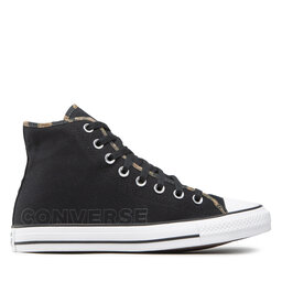 

Кеди Converse Ctas Hi A02530C Black/Dk Smoke Grey/White, Чорний