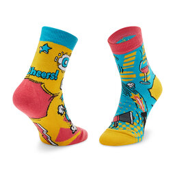 

Високі дитячі шкарпетки Todo Socks Boom Boom Multicolor, Кольоровий
