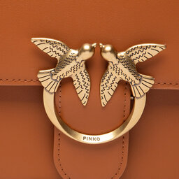 

Сумка Pinko Love Bell Classic Simply 2 Cl AI 22-23 PLTT 1P22U1 Y5H7 Cuoio Z58Q, Коричневий