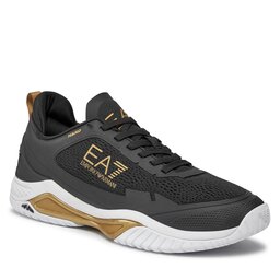 EA7 Emporio Armani Sportcipők EA7 Emporio Armani X8X155 XK358 R347 Black+Gold+White