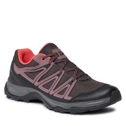 Salomon Trekkingschuhe Salomon Barrakee W L41221400 Shale/Flint/Dubarry