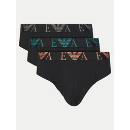 Emporio Armani Underwear Emporio Armani Underwear Σετ σλιπ 3 τμχ. EM000258 AF10778 MC061 Μαύρο