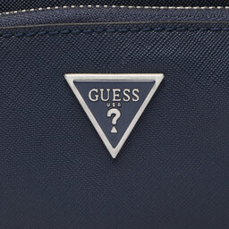 

Плоска сумка Guess Certosa Saffiano Smart HMECSA P3222 BLU, Cиній