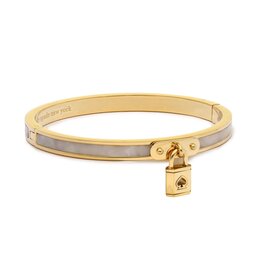Kate Spade Apyrankė Kate Spade Charm Bangle KD324 White Gold 100