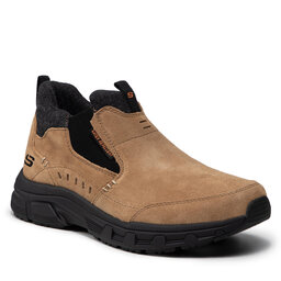 Skechers Poltopánky Skechers Bombarder 237283/BRBK Brown/Black