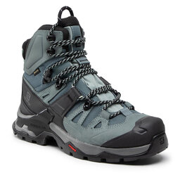 Salomon Παπούτσια πεζοπορίας Salomon Quest 4 Gtx W GORE-TEX 413870 Slate/Trooper/opal Blue