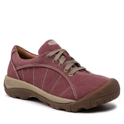Keen Παπούτσια πεζοπορίας Keen Presidio Canvas 1026097 Red/Plaza Taupe