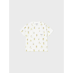 Mayoral Mayoral T-Shirt 1016 Λευκό Regular Fit