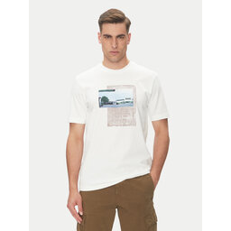 BOSS BOSS Camiseta Te_Ontheway 50539180 Blanco Regular Fit