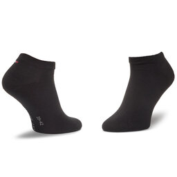 

Набір 2 пар низьких шкарпеток unisex Tommy Hilfiger 382000001 Black 200, Чорний