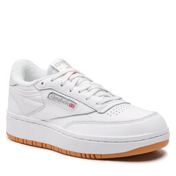 Reebok Schuhe Reebok Club C Double FV5658 White / Reebok Rubber Gum-07 / White