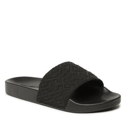 Tommy Hilfiger Șlapi Tommy Hilfiger Th Elevated Slide FW0FW07422 Black BDS