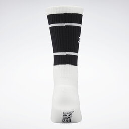 

Високі шкарпетки unisex Reebok Classics Basketball Socks HC1906 white/black, Білий