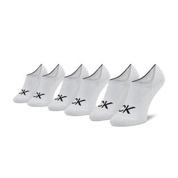 Calvin Klein Set de 3 perechi de șosete scurte pentru bărbați Calvin Klein 701218723 White 002