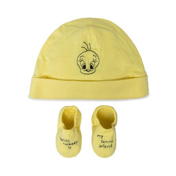 OVS Set kapa i čarape OVS 1444747 Elfin Yellow 1319
