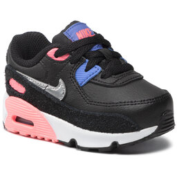 Nike Обувки Nike Air Max 90 Ltr (TD) CD6868 011 Black/Metallic Silver