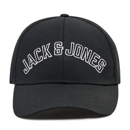 

Бейсболка Jack&Jones Jaccity 12199323 Black, Чорний