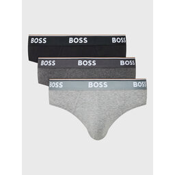BOSS Boss Set od 3 para muških slip gaća Power 50475273 Šarena