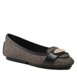 MICHAEL Michael Kors Балеринки MICHAEL Michael Kors Mk Plate Moc 40R3MKFR1B Brown