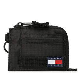 Tommy Jeans Liels vīriešu maks Tommy Jeans Tjm Skater Boy Hanging Wallet AM0AM11209 BDS