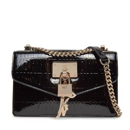 Women's Black Leather Seventh Avenue Cross Body Handbag DKNY R33E2Y33-XLB