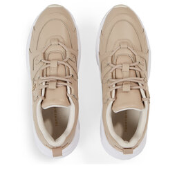

Снікерcи Tommy Hilfiger Th Premium Runner Lthr FW0FW07340 Merino ABO, Бежевий