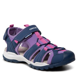 Geox Sandali Geox J Borealis G. A J250WA 01550 C4215 D Navy/Lilac