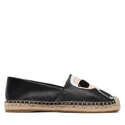 

Еспадрильї KARL LAGERFELD KL80111A Black Lthr, Чорний