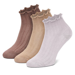 Nine West Skarpety długie Nine West KR_NW_LETIZIA_Z_SS25 (3 PACK) Kolorowy