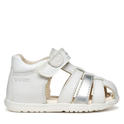 Geox Σανδάλια Geox B Sandal Macchia B254WB 085NF C0007 Λευκό