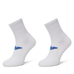 Emporio Armani Комплект 2 чифта къси чорапи мъжки Emporio Armani EM000540 AF12299 M0082 Бял