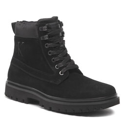 Calvin Klein Jeans Trappers Calvin Klein Jeans Lug Mid Laceup Boot Hike YM0YM00270 Black BDS
