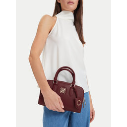 Nine West Handtasche Nine West CEO- SATIN BLOOM-LDA9374 Dunkelrot