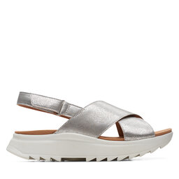 Clarks Σανδάλια Clarks DashLite Wish 26171951 Ασημί