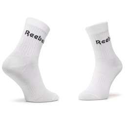 

Набір з 3 пар низьких шкарпеток unisex Reebok Act Core Mid Crew Sock 3P GH0332 White, Білий