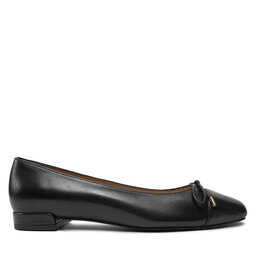 Stuart Weitzman Balerinke Stuart Weitzman Sleek Bow Flat SJ598 Crna