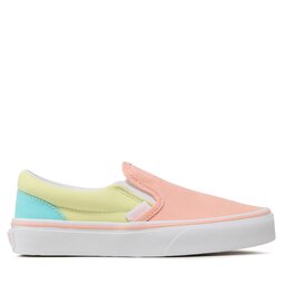 

Кросівки Vans Classic Slip-On VN0A5KXMJBW1 Pastel Block Multi/White, Кольоровий