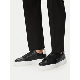 Calvin Klein Sneakers Calvin Klein Chunky Cupsole Laceup Lth YM0YM01344 Schwarz